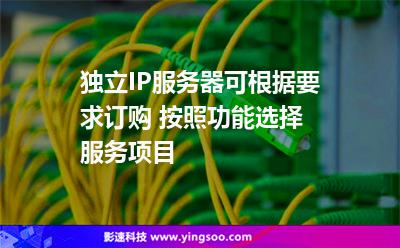 獨(dú)立IP服務(wù)器可根據(jù)要求訂購 按照功能選擇服務(wù)項目 獨(dú)立IP服務(wù)器可根據(jù)要求訂購 按照功能選擇服務(wù)項目