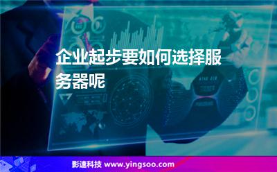 企業(yè)起步要如何選擇服務器呢 企業(yè)起步要如何選擇服務器呢