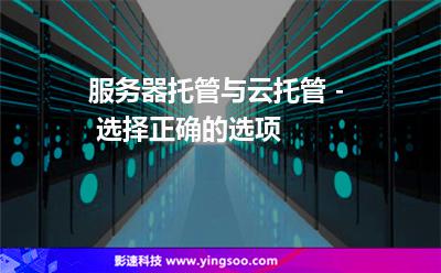服務(wù)器托管與云托管 - 選擇正確的選項(xiàng) 服務(wù)器托管與云托管 - 選擇正確的選項(xiàng)