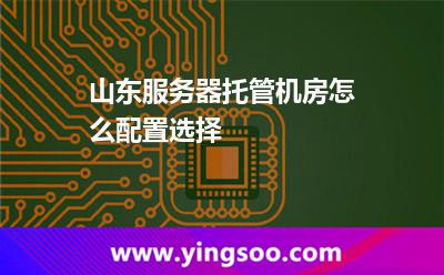 山東服務(wù)器托管機(jī)房怎么配置選擇 