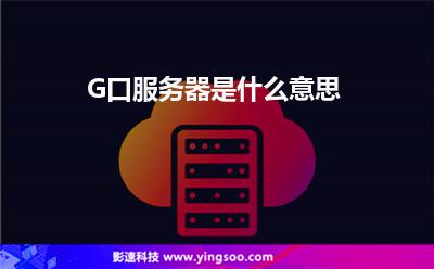 服務(wù)器口服:G口服務(wù)器是什么意思 服務(wù)器口服
