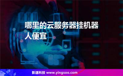 哪里的云服務(wù)器掛機(jī)器人便宜 哪里的云服務(wù)器掛機(jī)器人便宜