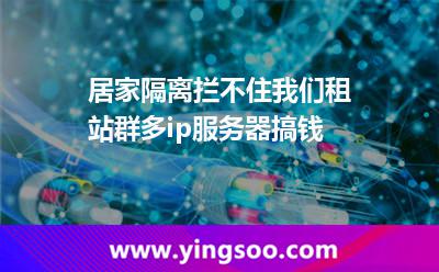 居家隔離，攔不住我們租站群多ip服務器搞錢