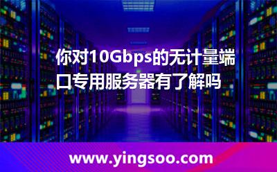 你對10Gbps的無計量端口專用服務(wù)器有了解嗎 你對10Gbps的無計量端口專用服務(wù)器有了解嗎