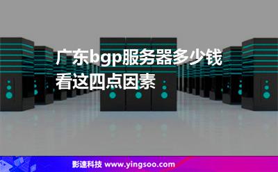 服務(wù)器廣東:廣東bgp服務(wù)器多少錢(qián)看這四點(diǎn)因素 服務(wù)器廣東