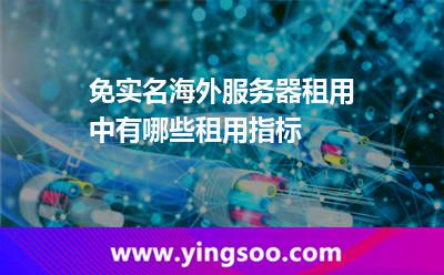 免實(shí)名海外服務(wù)器租用中，有哪些租用指標(biāo)
