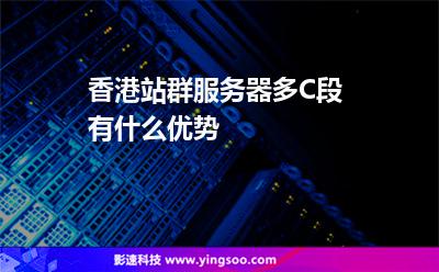 香港站群服務(wù)器多C段有什么優(yōu)勢 香港站群服務(wù)器多C段有什么優(yōu)勢