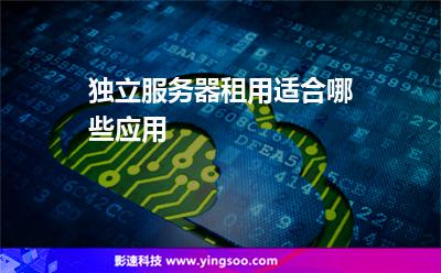 獨(dú)立服務(wù)器租用適合哪些應(yīng)用 獨(dú)立服務(wù)器租用適合哪些應(yīng)用