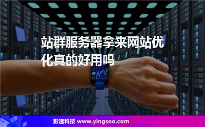 網(wǎng)站優(yōu)化:站群服務(wù)器拿來網(wǎng)站優(yōu)化真的好用嗎 網(wǎng)站優(yōu)化