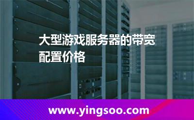 服務(wù)器游戲_大型游戲服務(wù)器的帶寬配置價(jià)格  服務(wù)器游戲