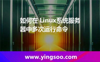 如何在 Linux系統(tǒng)服務(wù)器中多次運(yùn)行命令 如何在 Linux系統(tǒng)服務(wù)器中多次運(yùn)行命令