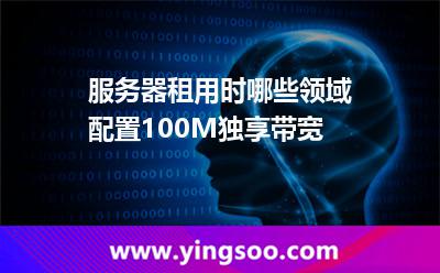 服務(wù)器帶寬_服務(wù)器租用時(shí)哪些領(lǐng)域配置100M獨(dú)享帶寬  服務(wù)器帶寬