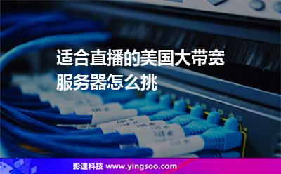 適合直播的美國(guó)大帶寬服務(wù)器怎么挑 適合直播的美國(guó)大帶寬服務(wù)器怎么挑