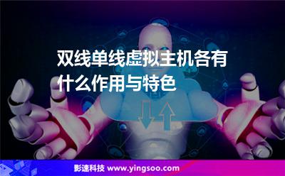 雙線單線虛擬主機(jī)各有什么作用與特色 雙線單線虛擬主機(jī)各有什么作用與特色
