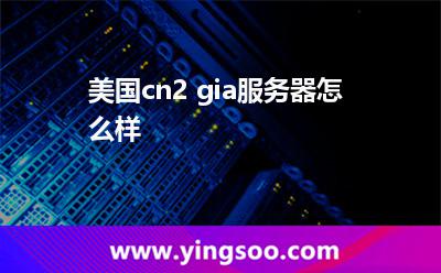 美國(guó)cn2 gia服務(wù)器怎么樣 美國(guó)cn2 gia服務(wù)器怎么樣