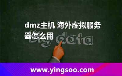 dmz主機(jī) 海外虛擬服務(wù)器怎么用 dmz主機(jī) 海外虛擬服務(wù)器怎么用