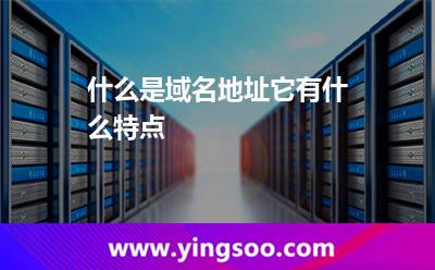 什么是域名地址?它有什么特點(diǎn)? 什么是域名地址?它有什么特點(diǎn)?