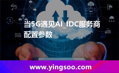互聯(lián)網業(yè)務流程_當5G遇見AI_IDC服務商配置參數(shù)  互聯(lián)網業(yè)務流程