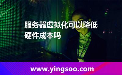 服務器虛擬_服務器虛擬化可以降低硬件成本嗎  服務器虛擬