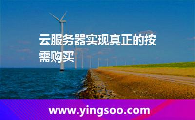 云服務(wù)器實(shí)現(xiàn)真正的按需購(gòu)買 云服務(wù)器實(shí)現(xiàn)真正的按需購(gòu)買