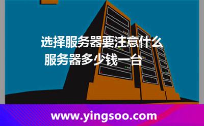 選擇服務(wù)器要注意什么 服務(wù)器多少錢一臺 選擇服務(wù)器要注意什么 服務(wù)器多少錢一臺