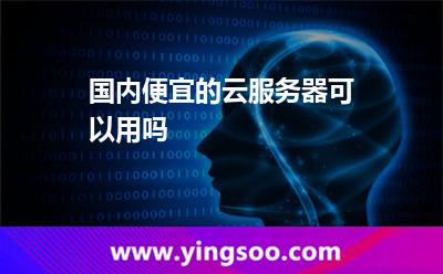 國內(nèi)便宜的云服務(wù)器可以用嗎 國內(nèi)便宜的云服務(wù)器可以用嗎