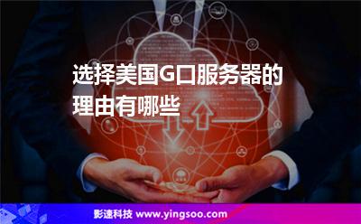 選擇美國G口服務器的理由有哪些 選擇美國G口服務器的理由有哪些