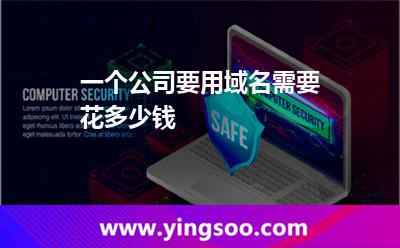一個(gè)公司要用域名，需要花多少錢?