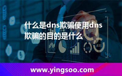 什么是dns欺騙?使用dns欺騙的目的是什么? 什么是dns欺騙?使用dns欺騙的目的是什么?