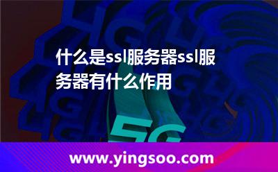 什么是ssl服務(wù)器ssl服務(wù)器有什么作用 什么是ssl服務(wù)器ssl服務(wù)器有什么作用