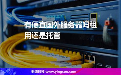 有便宜國外服務(wù)器嗎租用還是托管 有便宜國外服務(wù)器嗎租用還是托管