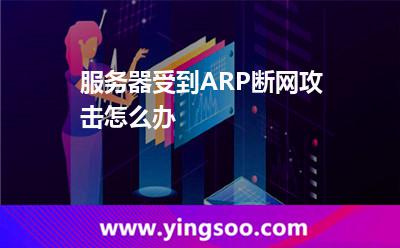 服務(wù)器受到ARP斷網(wǎng)攻擊怎么辦 服務(wù)器受到ARP斷網(wǎng)攻擊怎么辦