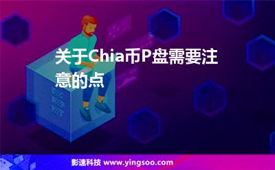 關(guān)于Chia幣P盤需要注意的點 關(guān)于Chia幣P盤需要注意的點