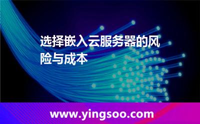 選擇嵌入云服務(wù)器的風(fēng)險(xiǎn)與成本 選擇嵌入云服務(wù)器的風(fēng)險(xiǎn)與成本
