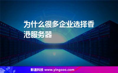 服務器客戶:為什么很多企業(yè)選擇香港服務器 服務器客戶