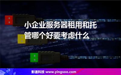 小企業(yè)服務(wù)器租用和托管哪個(gè)好要考慮什么 小企業(yè)服務(wù)器租用和托管哪個(gè)好要考慮什么