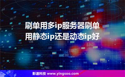 靜態(tài)地址:刷單用多ip服務器刷單用靜態(tài)ip還是動態(tài)ip好 靜態(tài)地址