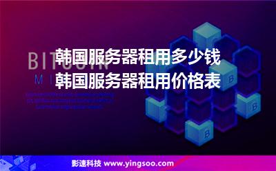 韓國(guó)服務(wù)器租用多少錢(qián),韓國(guó)服務(wù)器租用價(jià)格表