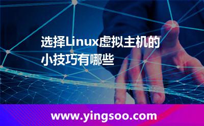 虛擬主機選擇:選擇Linux虛擬主機的小技巧有哪些 虛擬主機選擇