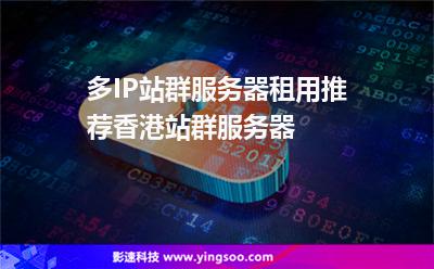 多IP站群服務器租用,推薦香港站群服務器