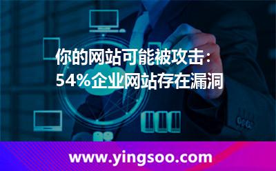你的網(wǎng)站可能被攻擊:54%企業(yè)網(wǎng)站存在漏洞 你的網(wǎng)站可能被攻擊:54%企業(yè)網(wǎng)站存在漏洞