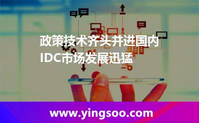 數(shù)據(jù)中心中國_政策技術(shù)齊頭并進國內(nèi)IDC市場發(fā)展迅猛 數(shù)據(jù)中心中國