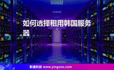 如何選擇租用韓國服務(wù)器 如何選擇租用韓國服務(wù)器
