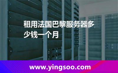 租用法國(guó)巴黎服務(wù)器多少錢一個(gè)月 租用法國(guó)巴黎服務(wù)器多少錢一個(gè)月