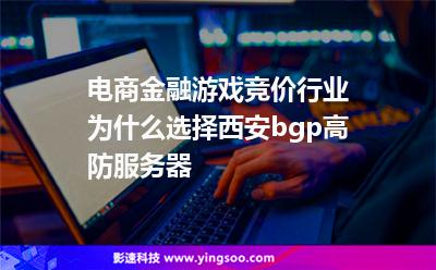 電商金融游戲競價行業(yè)為什么選擇西安bgp高防服務(wù)器? 電商金融游戲競價行業(yè)為什么選擇西安bgp高防服務(wù)器?