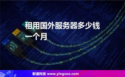 租用國(guó)外服務(wù)器多少錢(qián)一個(gè)月 租用國(guó)外服務(wù)器多少錢(qián)一個(gè)月