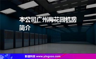 本公司廣州梅花園機(jī)房簡介 本公司廣州梅花園機(jī)房簡介