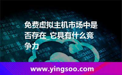 虛擬主機(jī)免費(fèi)_免費(fèi)虛擬主機(jī)市場(chǎng)中是否存在_它具有什么競(jìng)爭(zhēng)力 虛擬主機(jī)免費(fèi)
