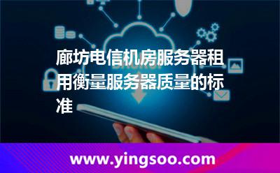 服務(wù)器網(wǎng)絡(luò)_廊坊電信機(jī)房服務(wù)器租用衡量服務(wù)器質(zhì)量的標(biāo)準(zhǔn) 服務(wù)器網(wǎng)絡(luò)