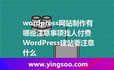 wordpress網(wǎng)站制作有哪些注意事項找人付費WordPress建站要注意什么
